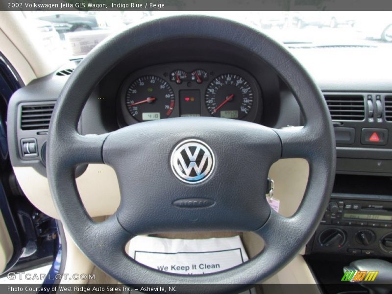  2002 Jetta GLS Wagon Steering Wheel