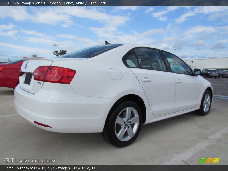 Candy White / Titan Black 2012 Volkswagen Jetta TDI Sedan