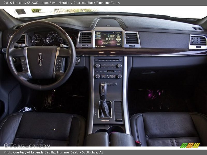 Dashboard of 2010 MKS AWD