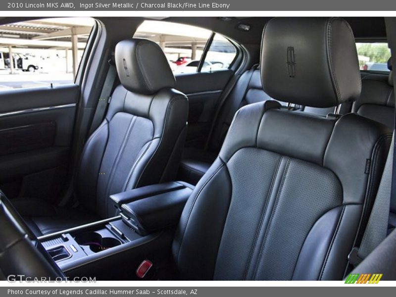  2010 MKS AWD Charcoal Black/Fine Line Ebony Interior
