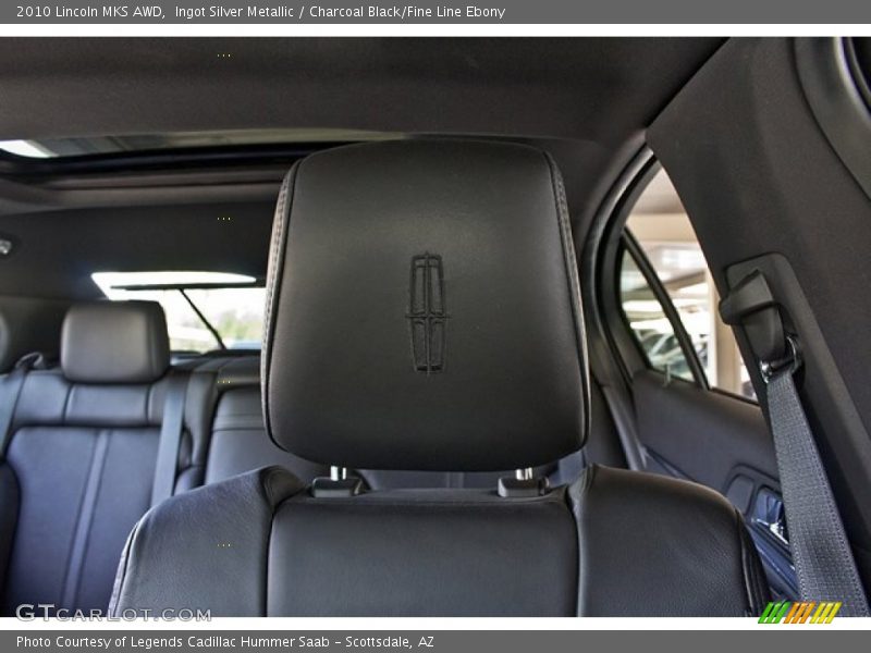 Ingot Silver Metallic / Charcoal Black/Fine Line Ebony 2010 Lincoln MKS AWD