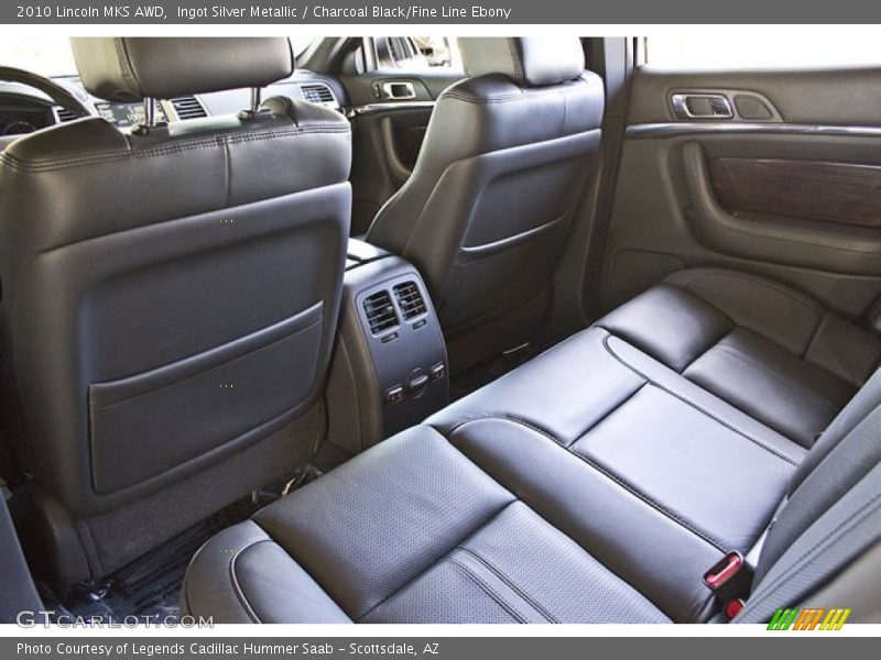 Rear Seat of 2010 MKS AWD