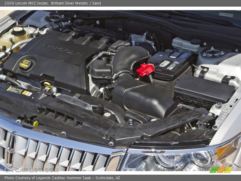 Brilliant Silver Metallic / Sand 2009 Lincoln MKZ Sedan