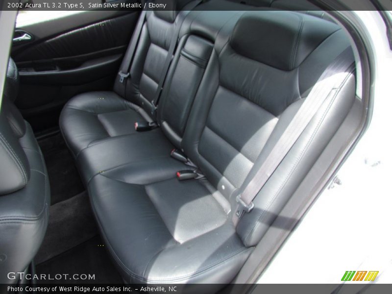 Satin Silver Metallic / Ebony 2002 Acura TL 3.2 Type S
