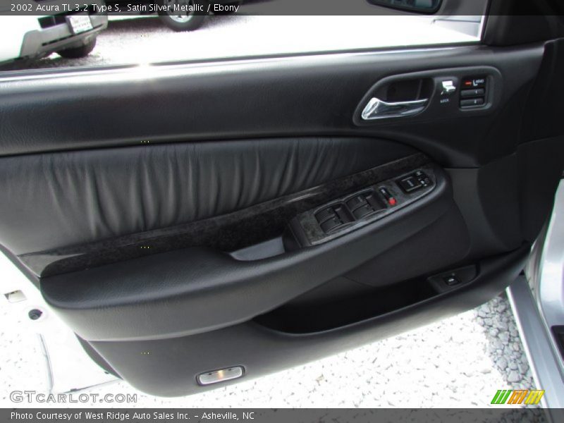 Satin Silver Metallic / Ebony 2002 Acura TL 3.2 Type S