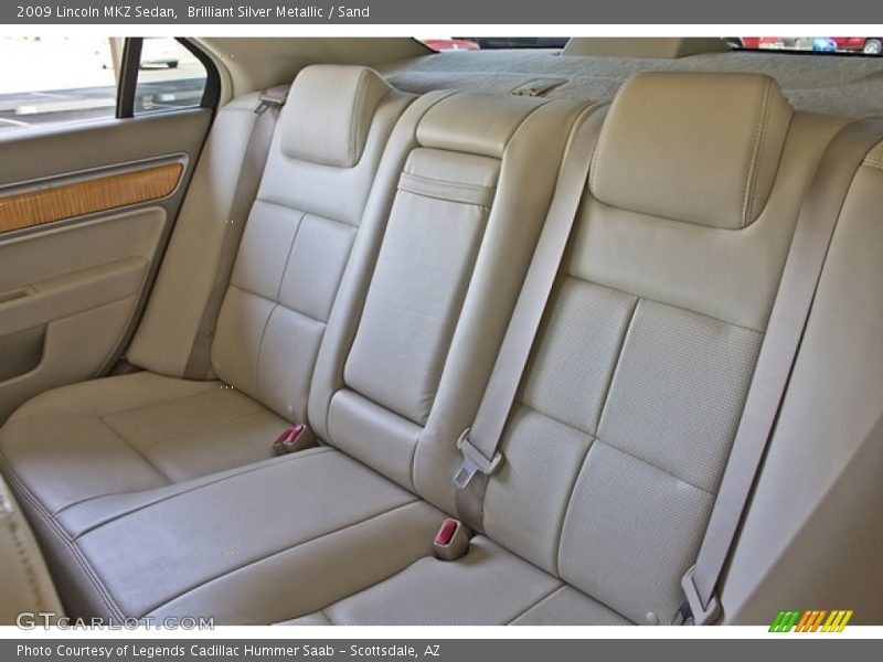 Brilliant Silver Metallic / Sand 2009 Lincoln MKZ Sedan