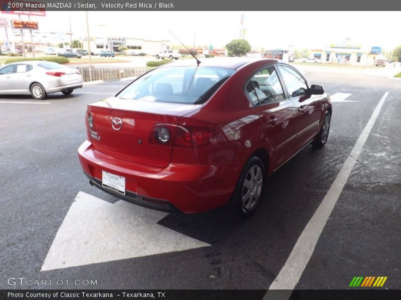 Velocity Red Mica / Black 2006 Mazda MAZDA3 i Sedan