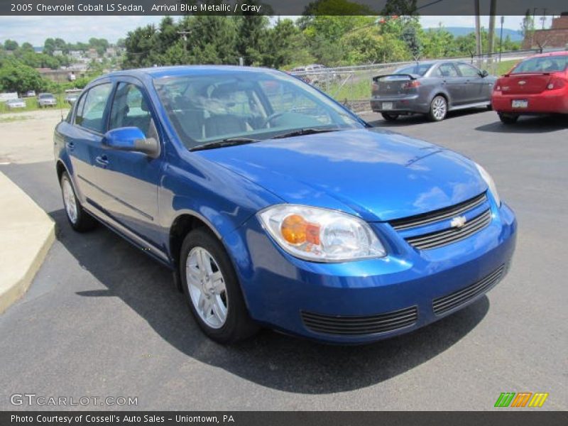 Arrival Blue Metallic / Gray 2005 Chevrolet Cobalt LS Sedan