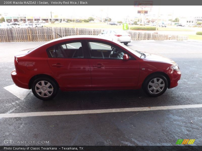 Velocity Red Mica / Black 2006 Mazda MAZDA3 i Sedan