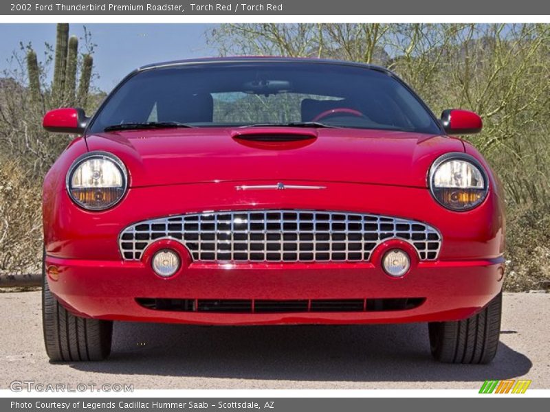  2002 Thunderbird Premium Roadster Torch Red