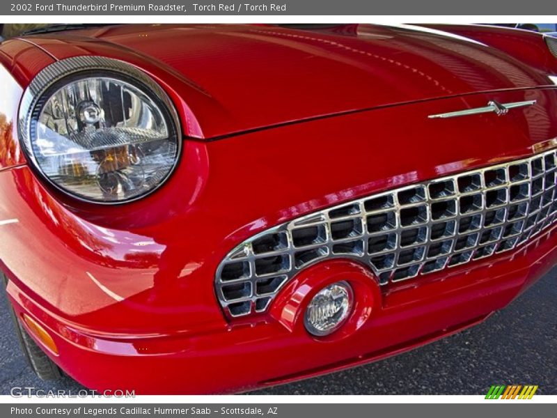 Torch Red / Torch Red 2002 Ford Thunderbird Premium Roadster