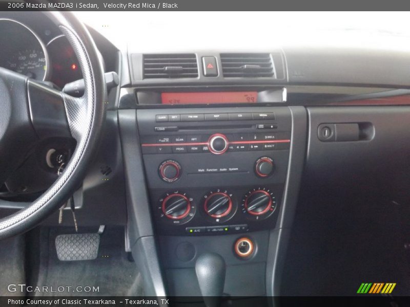 Velocity Red Mica / Black 2006 Mazda MAZDA3 i Sedan