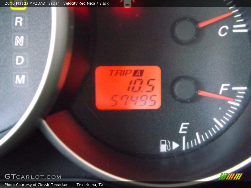 Velocity Red Mica / Black 2006 Mazda MAZDA3 i Sedan