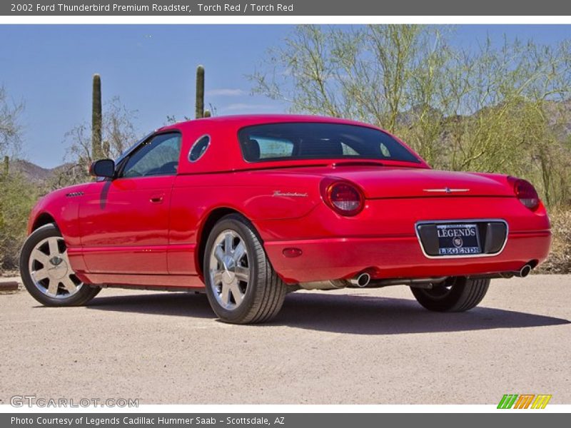 Torch Red / Torch Red 2002 Ford Thunderbird Premium Roadster