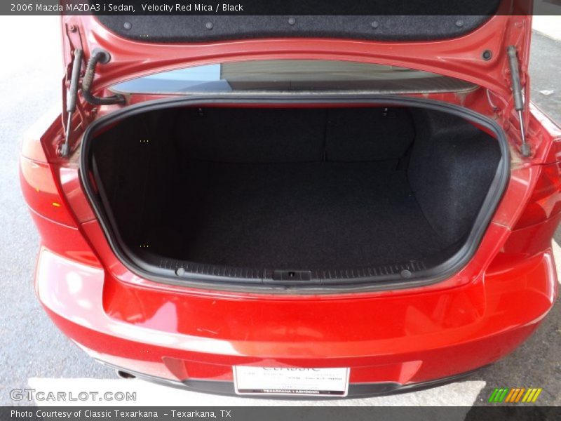 Velocity Red Mica / Black 2006 Mazda MAZDA3 i Sedan