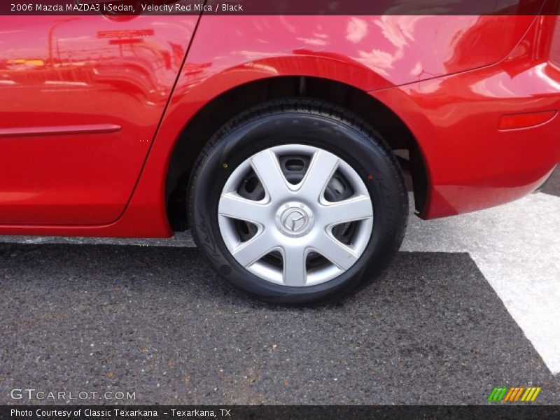 Velocity Red Mica / Black 2006 Mazda MAZDA3 i Sedan