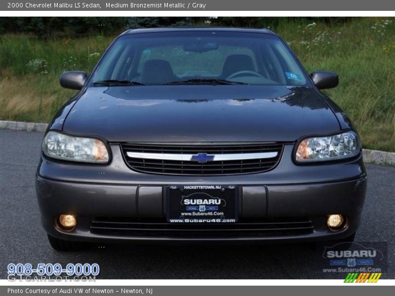 Medium Bronzemist Metallic / Gray 2000 Chevrolet Malibu LS Sedan