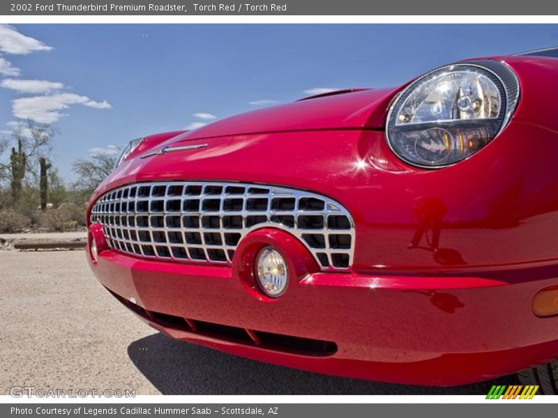Torch Red / Torch Red 2002 Ford Thunderbird Premium Roadster
