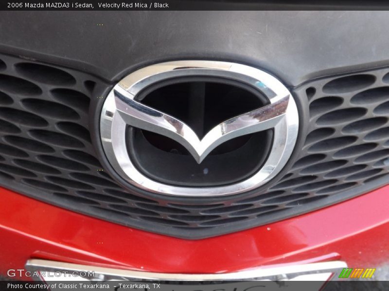Velocity Red Mica / Black 2006 Mazda MAZDA3 i Sedan