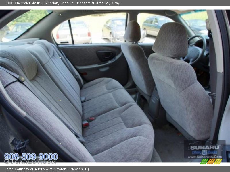 Medium Bronzemist Metallic / Gray 2000 Chevrolet Malibu LS Sedan