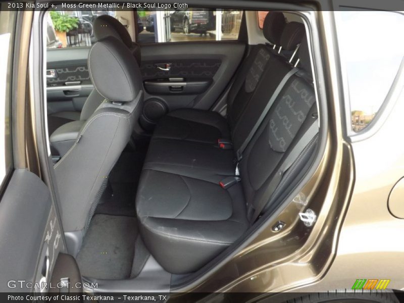 Rear Seat of 2013 Soul +