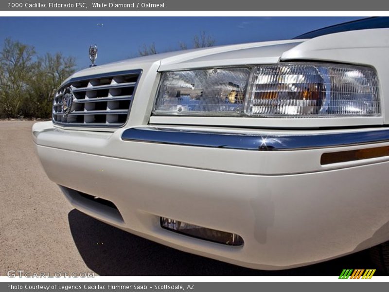 White Diamond / Oatmeal 2000 Cadillac Eldorado ESC