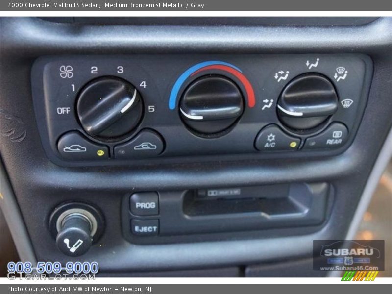 Medium Bronzemist Metallic / Gray 2000 Chevrolet Malibu LS Sedan