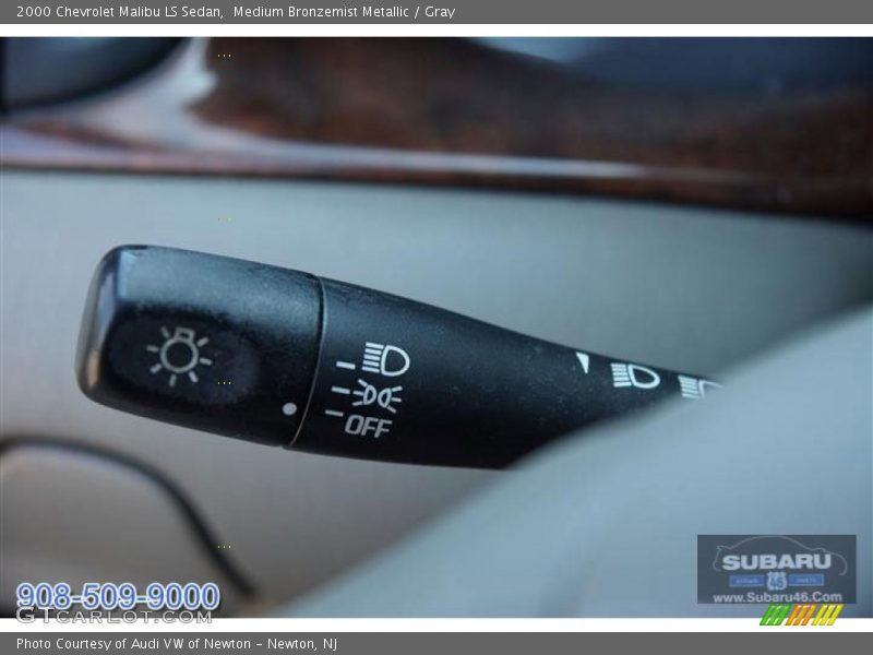 Medium Bronzemist Metallic / Gray 2000 Chevrolet Malibu LS Sedan