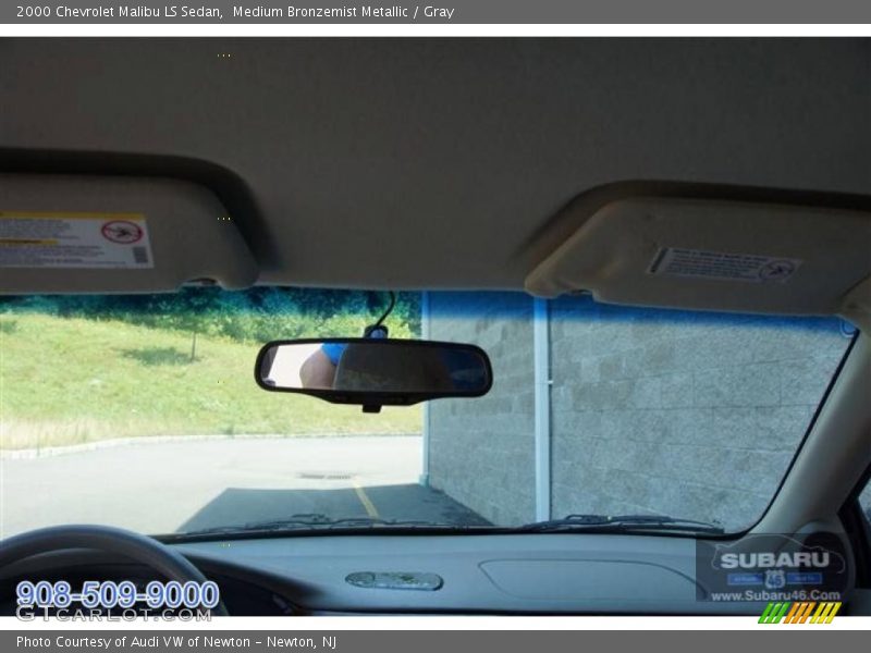 Medium Bronzemist Metallic / Gray 2000 Chevrolet Malibu LS Sedan