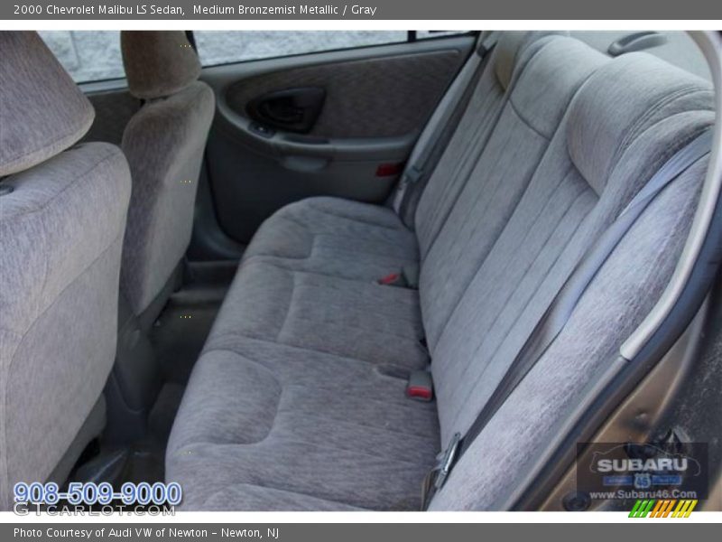 Medium Bronzemist Metallic / Gray 2000 Chevrolet Malibu LS Sedan
