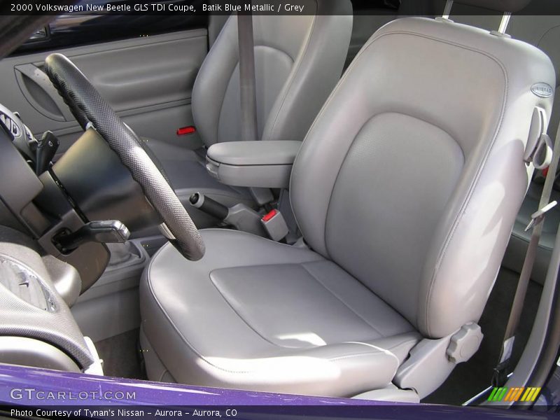 Batik Blue Metallic / Grey 2000 Volkswagen New Beetle GLS TDI Coupe
