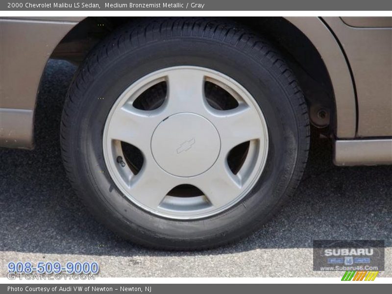 Medium Bronzemist Metallic / Gray 2000 Chevrolet Malibu LS Sedan