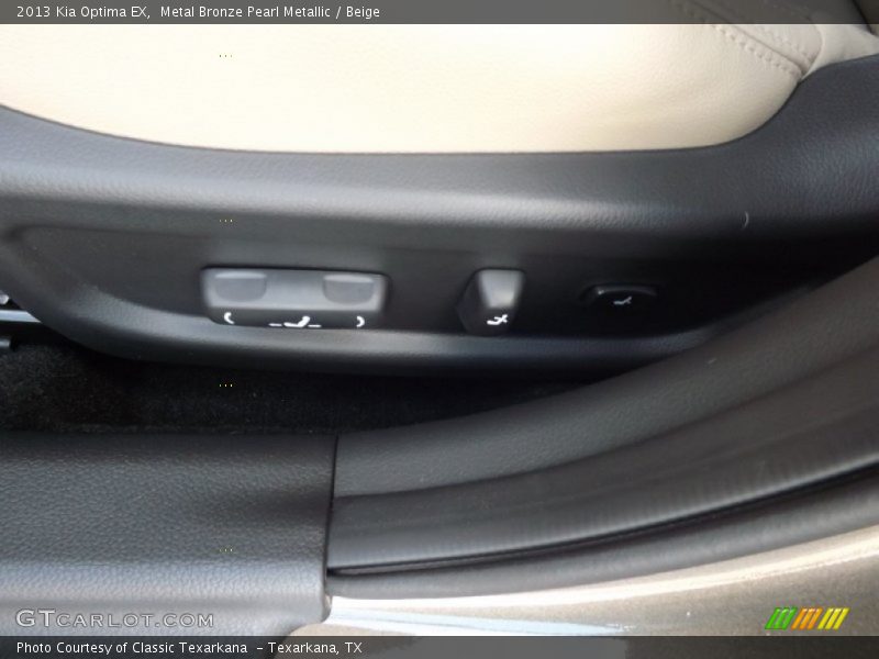 Metal Bronze Pearl Metallic / Beige 2013 Kia Optima EX