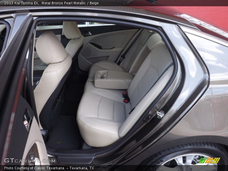 Metal Bronze Pearl Metallic / Beige 2013 Kia Optima EX