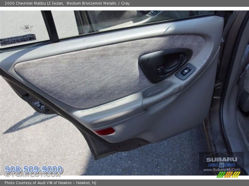 Medium Bronzemist Metallic / Gray 2000 Chevrolet Malibu LS Sedan