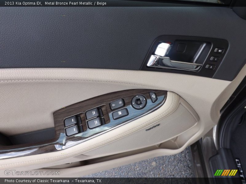 Metal Bronze Pearl Metallic / Beige 2013 Kia Optima EX