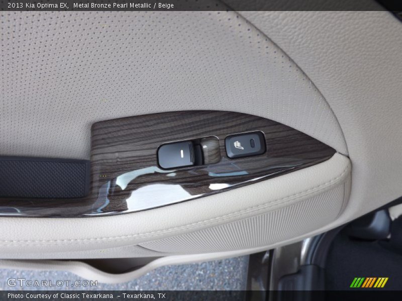 Metal Bronze Pearl Metallic / Beige 2013 Kia Optima EX
