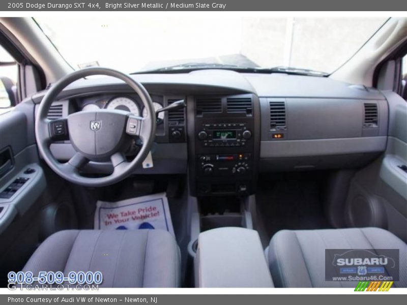 Bright Silver Metallic / Medium Slate Gray 2005 Dodge Durango SXT 4x4