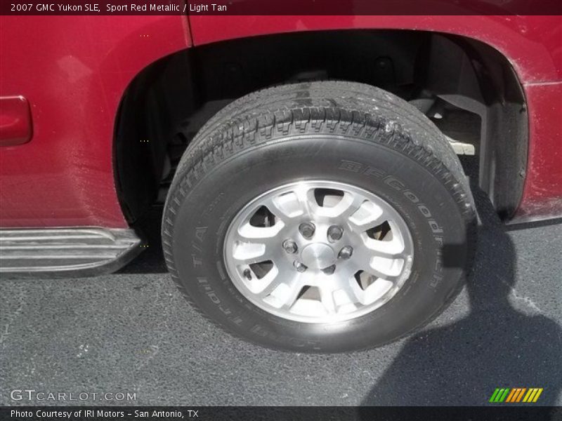 Sport Red Metallic / Light Tan 2007 GMC Yukon SLE