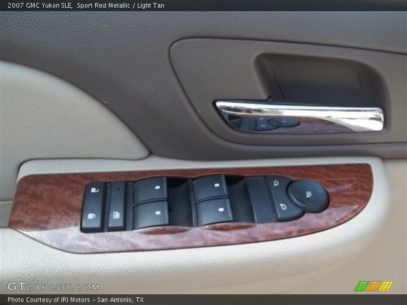 Sport Red Metallic / Light Tan 2007 GMC Yukon SLE