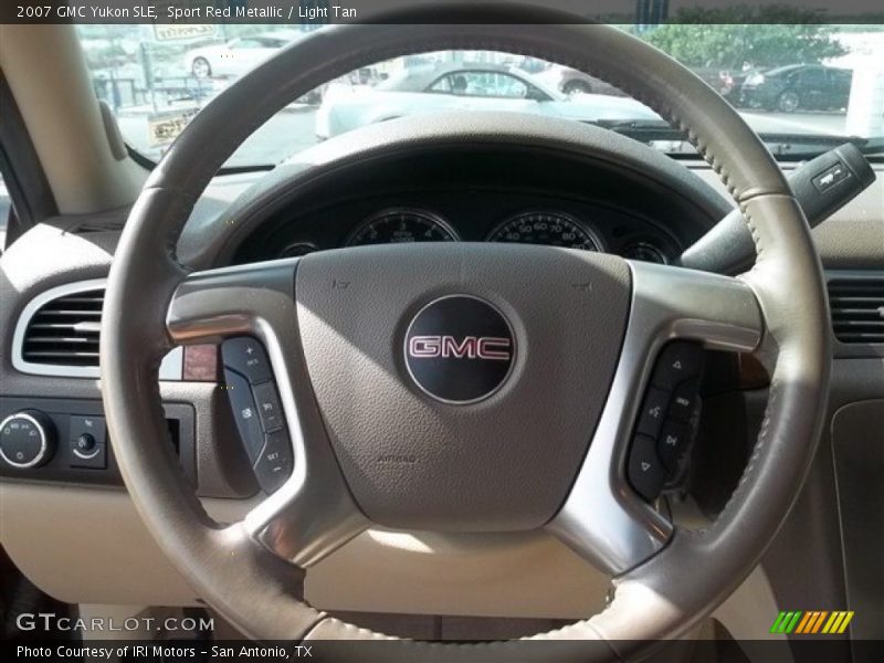 Sport Red Metallic / Light Tan 2007 GMC Yukon SLE