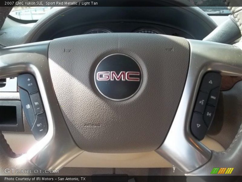 Sport Red Metallic / Light Tan 2007 GMC Yukon SLE