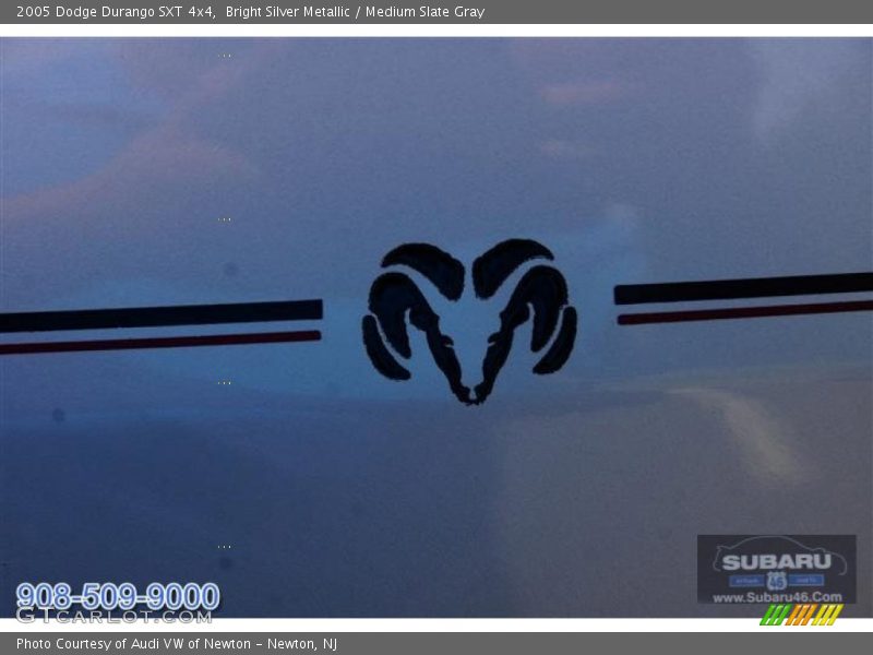 Bright Silver Metallic / Medium Slate Gray 2005 Dodge Durango SXT 4x4