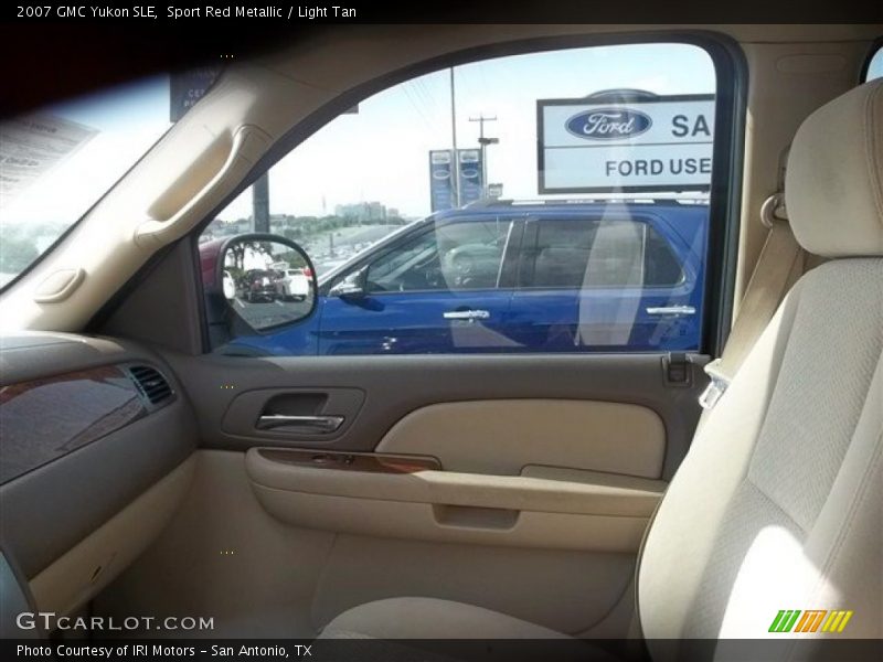 Sport Red Metallic / Light Tan 2007 GMC Yukon SLE