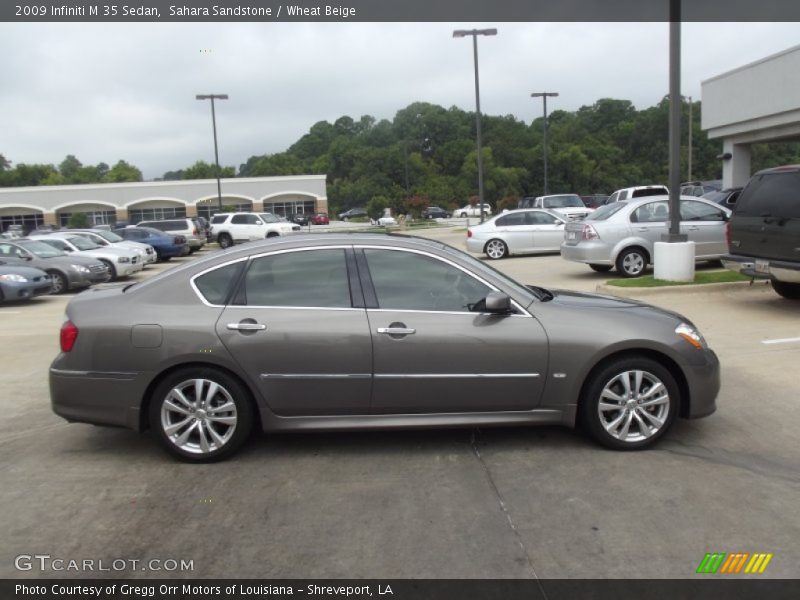 Sahara Sandstone / Wheat Beige 2009 Infiniti M 35 Sedan