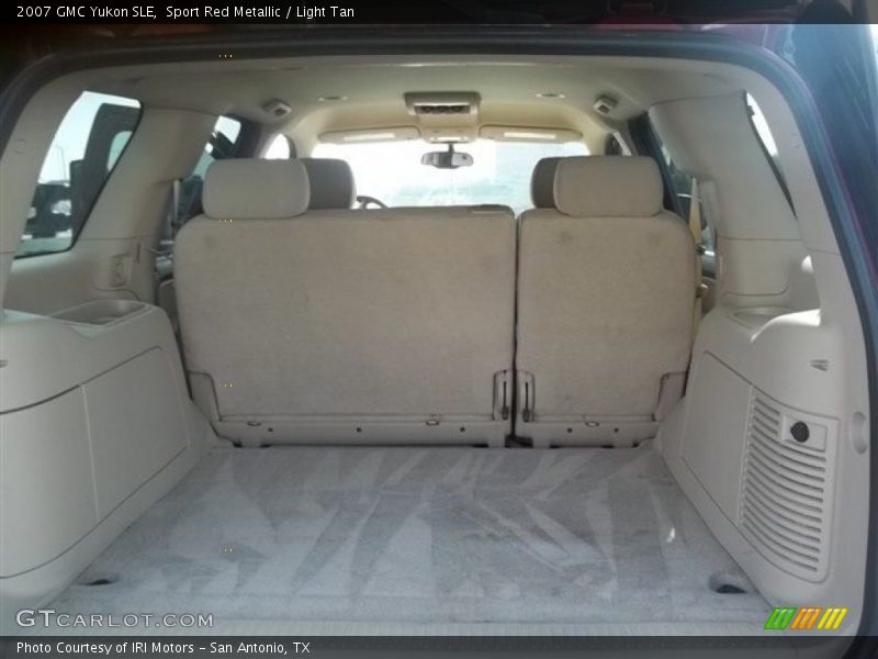 Sport Red Metallic / Light Tan 2007 GMC Yukon SLE