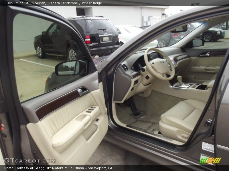 Sahara Sandstone / Wheat Beige 2009 Infiniti M 35 Sedan