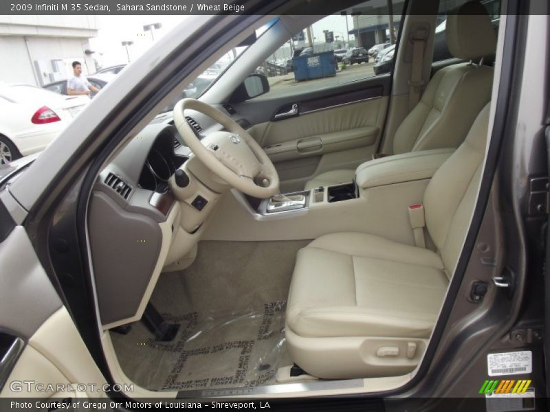 Sahara Sandstone / Wheat Beige 2009 Infiniti M 35 Sedan