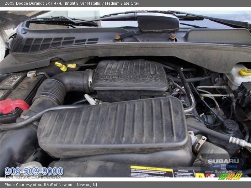 Bright Silver Metallic / Medium Slate Gray 2005 Dodge Durango SXT 4x4