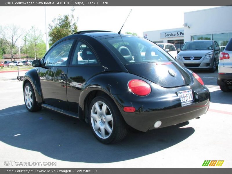 Black / Black 2001 Volkswagen New Beetle GLX 1.8T Coupe